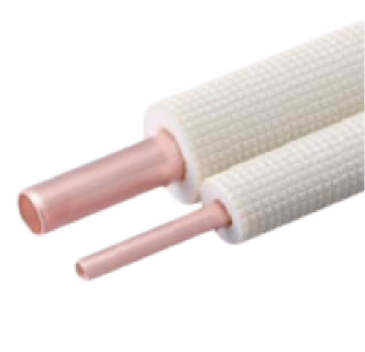 被覆ペアコイル（長さ２０ｍ ／保温材１０ｍｍ／１０ｍｍ）