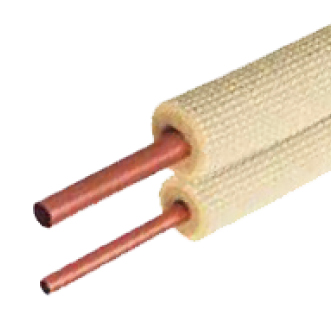 被覆ペアコイル（長さ２０ｍ ／保温材１０ｍｍ／１０ｍｍ）