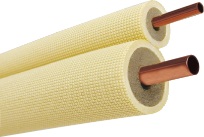 被覆ペアコイル（長さ２０ｍ ／保温材２０ｍｍ／１５ｍｍ）