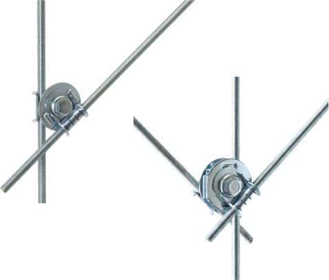 クロスロック（振止金具）